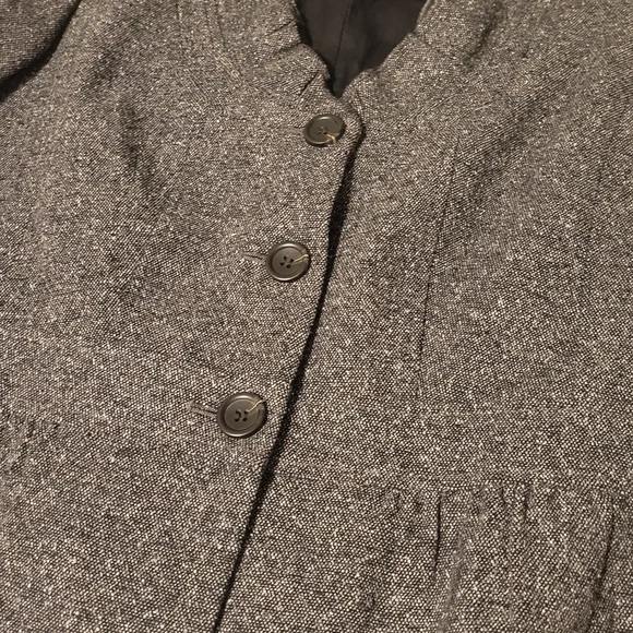 LOFT Women's Gray Blazer Jacket - Picture 2 of 4